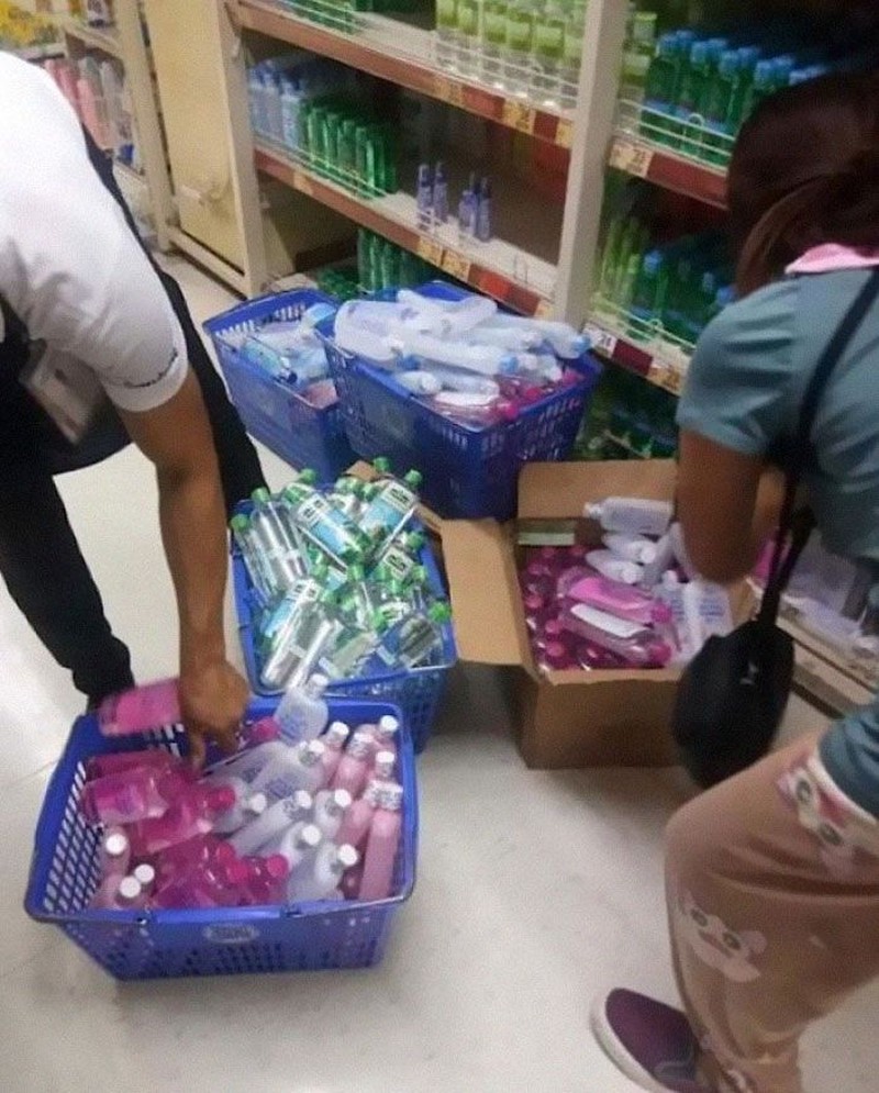 Borong Tisu Toilet Gegara Corona