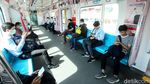 Antrean Panjang Penumpang Hilang Usai MRT Beroperasi Normal