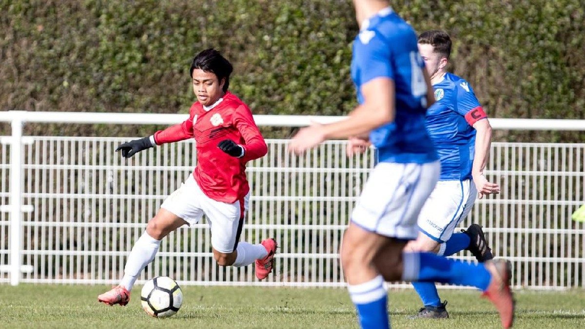 Andre Oktaviansyah sudah pulih dan membela Garuda Select. (Foto: dok.Garuda Select)