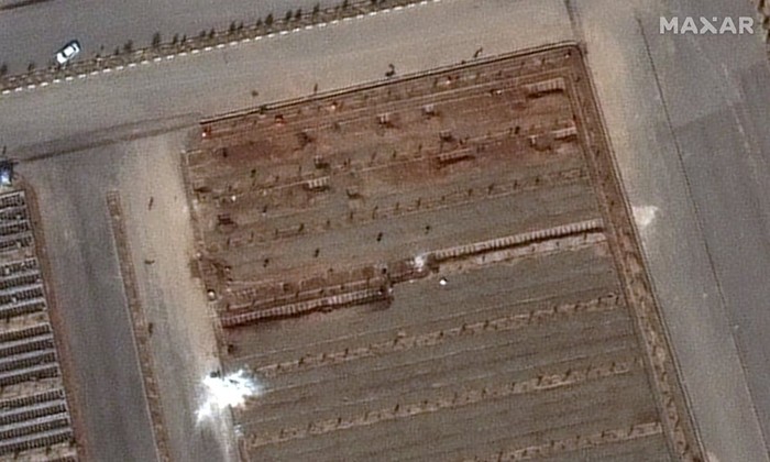 Foto satelit kuburan Iran