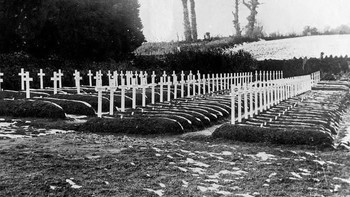 Tentara AS yang jadi korban Flu Spanyol dimakamkan di Inggris. Foto: National Archives