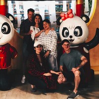 Tak cuma dengan Gracia, Jefri bahkan sudah sangat dekat dengan keluarga sang kekasih. Beberapa kali mereka menghabiskan waktu bersama. (Foto: (Intagram/Gisela Cindy)