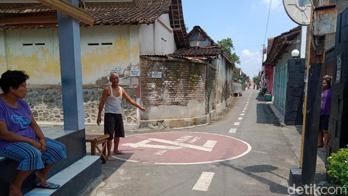 Lokasi aksi peracun anjing beraksi di Klaten, Selasa (17/3/2020).