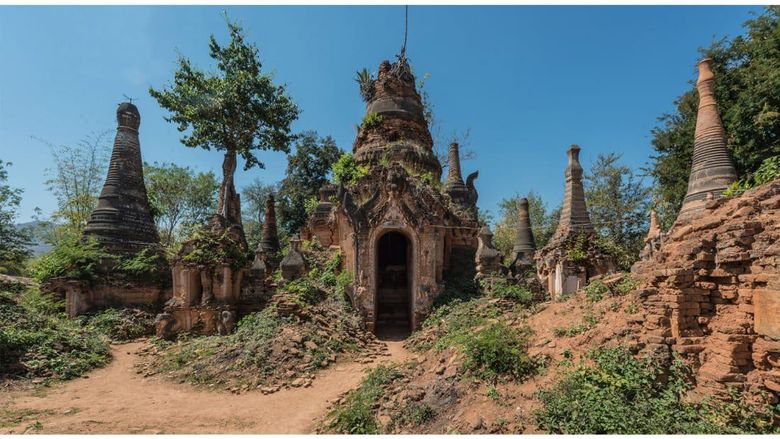 Sepotong Kisah Reruntuhan Kuil Myanmar yang Sempat Jaya di Masa Lalu