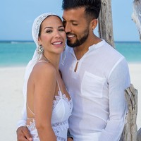 Selebgram cantik Spanyol Tamara Gorro saat ini tengah bersedih karena sang suami, pesepakbola Ezequiel Garay positif Corona. Baru-baru ini Tamara membagikan foto mengharukan saat sang suami dikarantina.  Foto: dok. Instagram