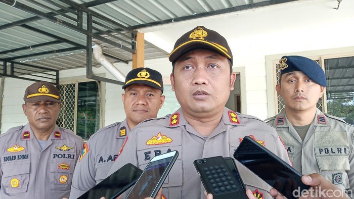 Kapolres Mimika AKBP I Gusti Gde Era Adhinata (Saiman/detikcom)