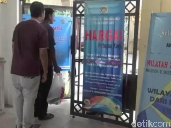 RSUD dr R Soedarsono Kota Pasuruan meniadakan jam kunjungan pasien