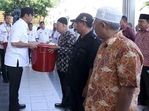 Cegah Covid-19, Walkot Semarang Bagikan 200 Wastafel Portable