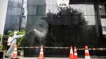 Cegah Corona, Gedung KPK Disemprot Disinfektan