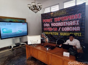 Melihat Sudut Pendopo Sukabumi yang Disulap Jadi Pusat Informasi Corona