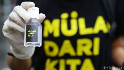 Hand Sanitizer Gratis untuk Cegah Penyebaran Corona