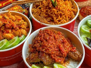 Makan Siang di Rumah? Pesan Saja Oseng Mercon sampai Yakiniku Mentai