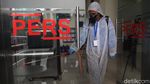 Cegah Corona, Gedung KPK Disemprot Disinfektan