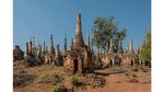 Potret Sisa-sisa Kuil Indein di Myanmar