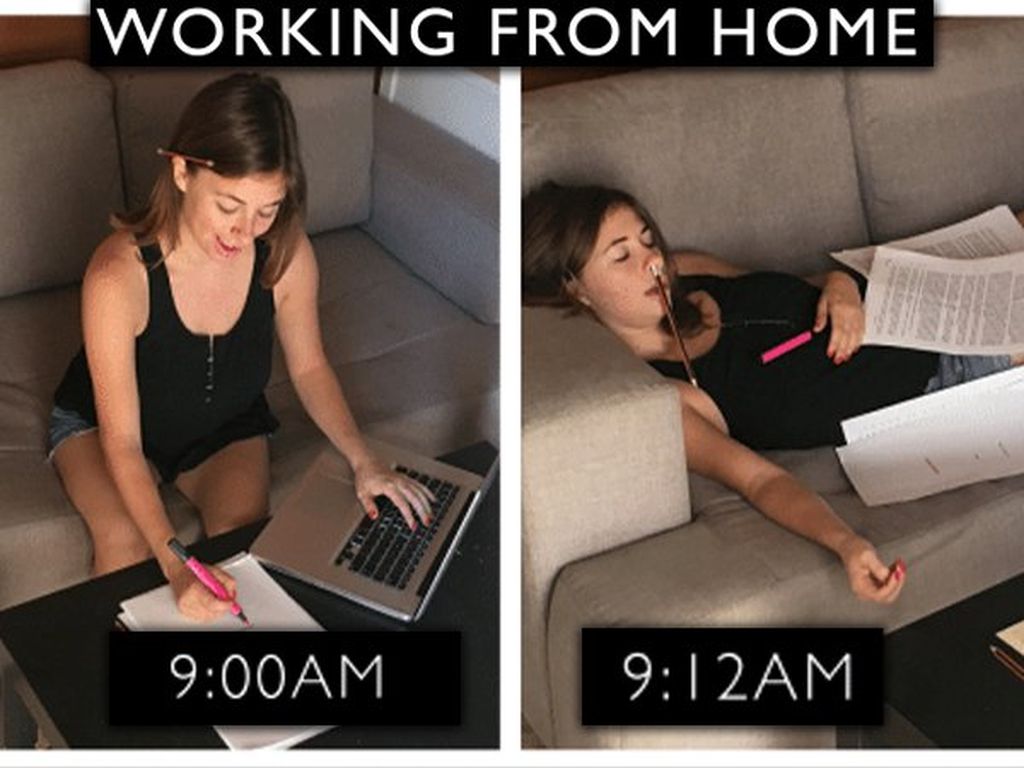 Kumpulan Meme Orang Orang Yang Work From Home Foto 6
