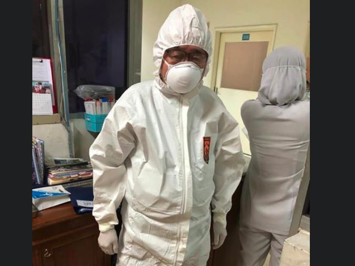 Viral cerita dokter Handoko melawan virus corona.