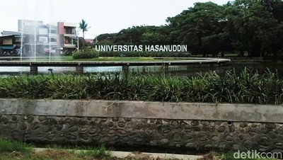 Penampakan Sepinya Unhas Usai Diliburkan Demi Cegah Corona