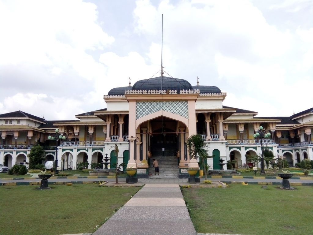 Istana Maimoon (Ahmad Arfah/detikcom)