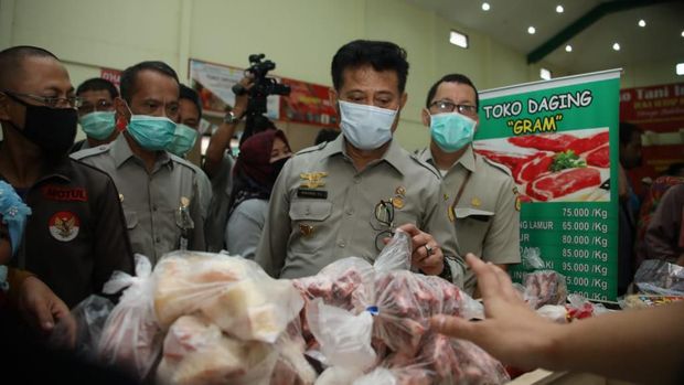 Redam Harga Pangan, Mentan Gelar Operasi Pasar di 10 Lokasi