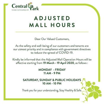 Daftar Mal Jakarta dan Sekitarnya yang Kurangi Jam Operasional karena Corona