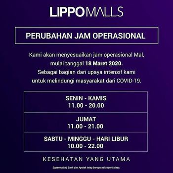 Daftar Mal Jakarta Dan Sekitarnya Yang Kurangi Jam Operasional Karena Corona