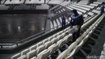 Disinfeksi Corona Sasar Tennis Indoor Senayan