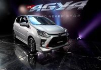Toyota Agya terbaru. 