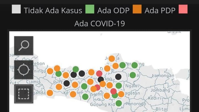 Update Kasus Corona di Jateng, 19 Maret 2020 pukul 17.00 WIB.