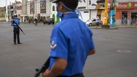 Berbagai upaya pencegahan dan penanggulangan penyebaran virus Corona dilakukan di berbagai negara termasuk Peru. Pembatasan aktivitas jadi salah satu hal yang dilakukan guna menekan penyebaran COVID-19 di masyarakat. AP Photo/Rodrigo Abd.