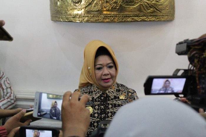 Kadinkes Lampung Reihana (ANTARA/Ruth Intan Sozometa Kanafi)