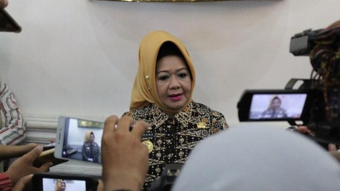 Kadinkes Lampung Reihana (ANTARA/Ruth Intan Sozometa Kanafi)
