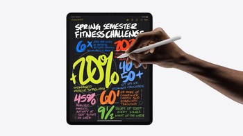 Jadi kamu bisa corat-coret di tablet ini. Foto: Apple