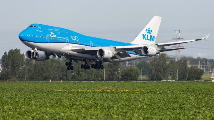 Pesawat B747 KLM