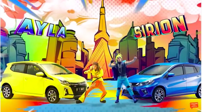 Daihatsu Ayla dan Sirion terbaru