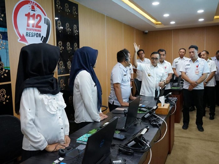 Banyuwangi Juga Optimalkan Layanan Call Center 112