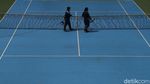 Disinfeksi Corona Sasar Tennis Indoor Senayan