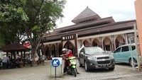 Sragen di Jawa Tengah juga kebagian Gerhana Matahari Sebagian. Ilustrasi Masjid Raya Al-Falah Sragen (dok. Istimewa)