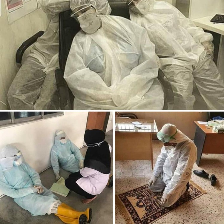 Aneka Foto Kampanye Dokter Tetap Kerja Lawan Corona