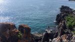 Foto: Tebing Batu Pantai Taraujung yang Instagramable
