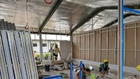 Pembangunan Tahap I terdiri dari ruang observasi 350 tempat tidur dan ruang isolasi 30 tempat tidur untuk Intensive Care Unit (ICU) dan 20 tempat tidur untuk Non ICU/Foto: Dok. Istimewa/Kementerian PUPR