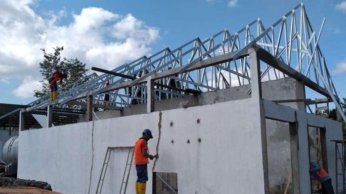 Proyek pembangunan Rumah Sakit khusus untuk pasien Corona dimulai. Lokasinya di Pulau Galang, Kota Batam