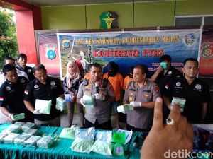Sindikat Narkoba Medan Dibongkar, Sabu dan Ekstasi Senilai Rp 13,2 M Disita