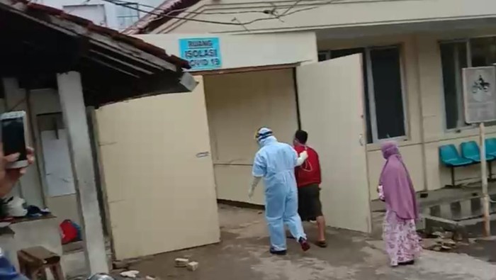 Beredar video pasien isolasi Corona jadi tontonan warga Tasikmalaya