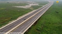 Ketiga adalah Tol Kayu Agung - Palembang - Betung Seksi Kayu Agung - Jakabaring sepanjang 33,5 km di mana progres fisik dan lahan sudah mencapai 100%.Foto: Dok. Istimewa/Kementerian PUPR