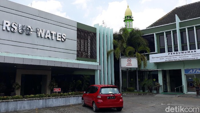 RSUD Wates Kulon Progo, Jumat (20/3/2020).