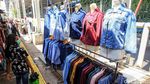 Suasana Pasar Tanah Abang di Tengah Wabah Corona