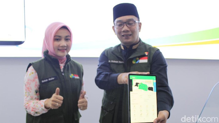 Ridwan Kamil Luncurkan Aplikasi Pikobar