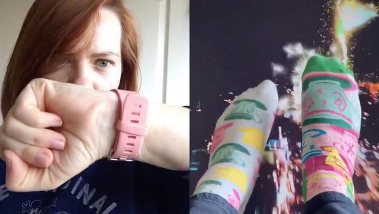 Wanita membuat wahana Disney World di rumah Wanita membuat wahana Disney World di rumah