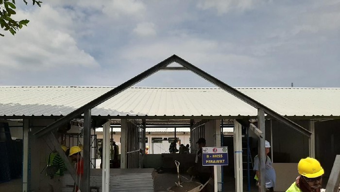 Proyek pembangunan Rumah Sakit khusus untuk pasien Corona dimulai. Lokasinya di Pulau Galang, Kota Batam