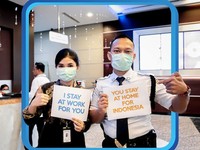 BUMN Ikut Gerakan Aku Tetap Kerja lawan virus corona